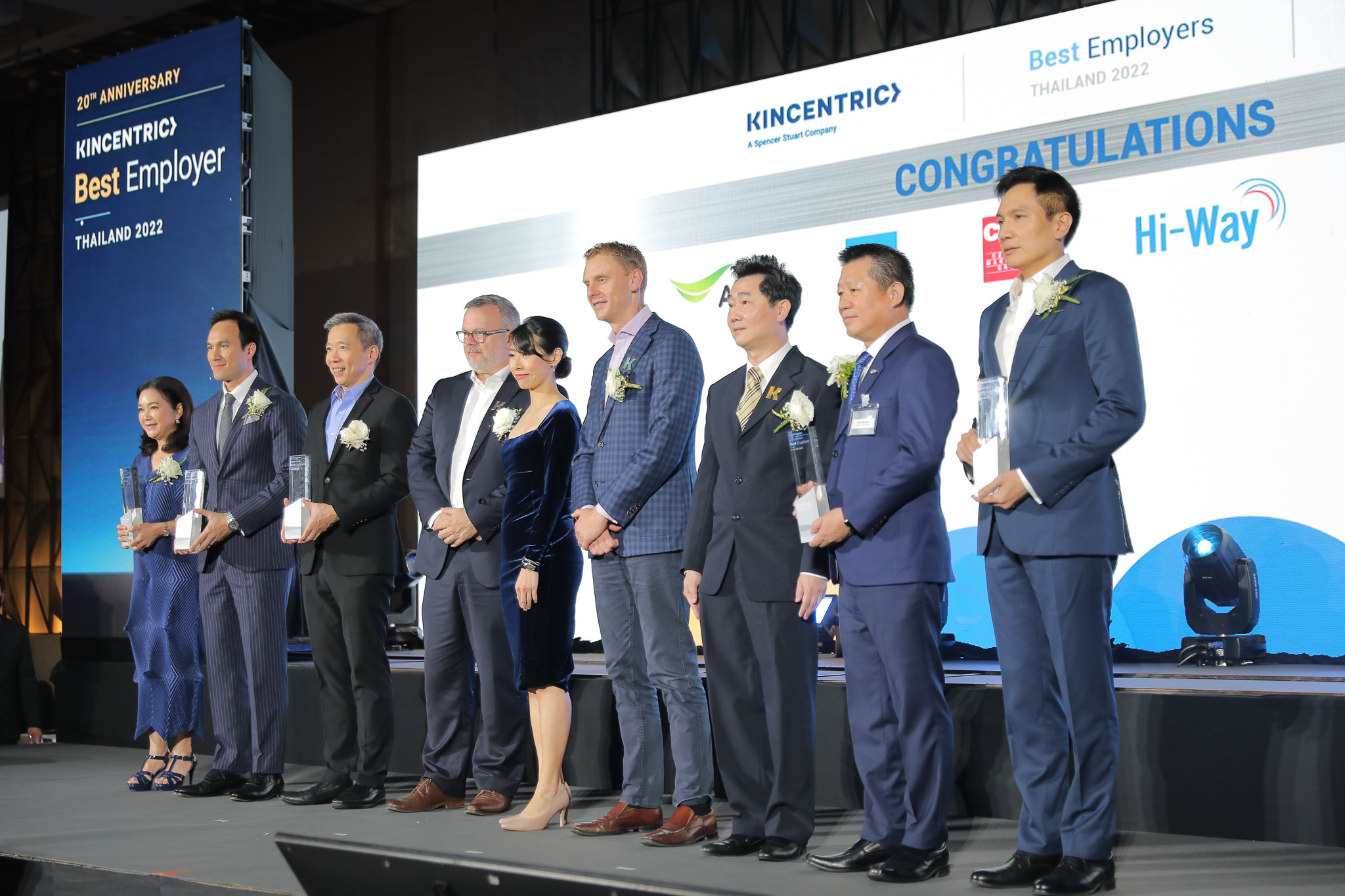 Kincentric Best Employers Thailand Awards 2022 : 26 องค์กรสุดยอดนายจ้างดีเด่นแห่งประเทศไทย