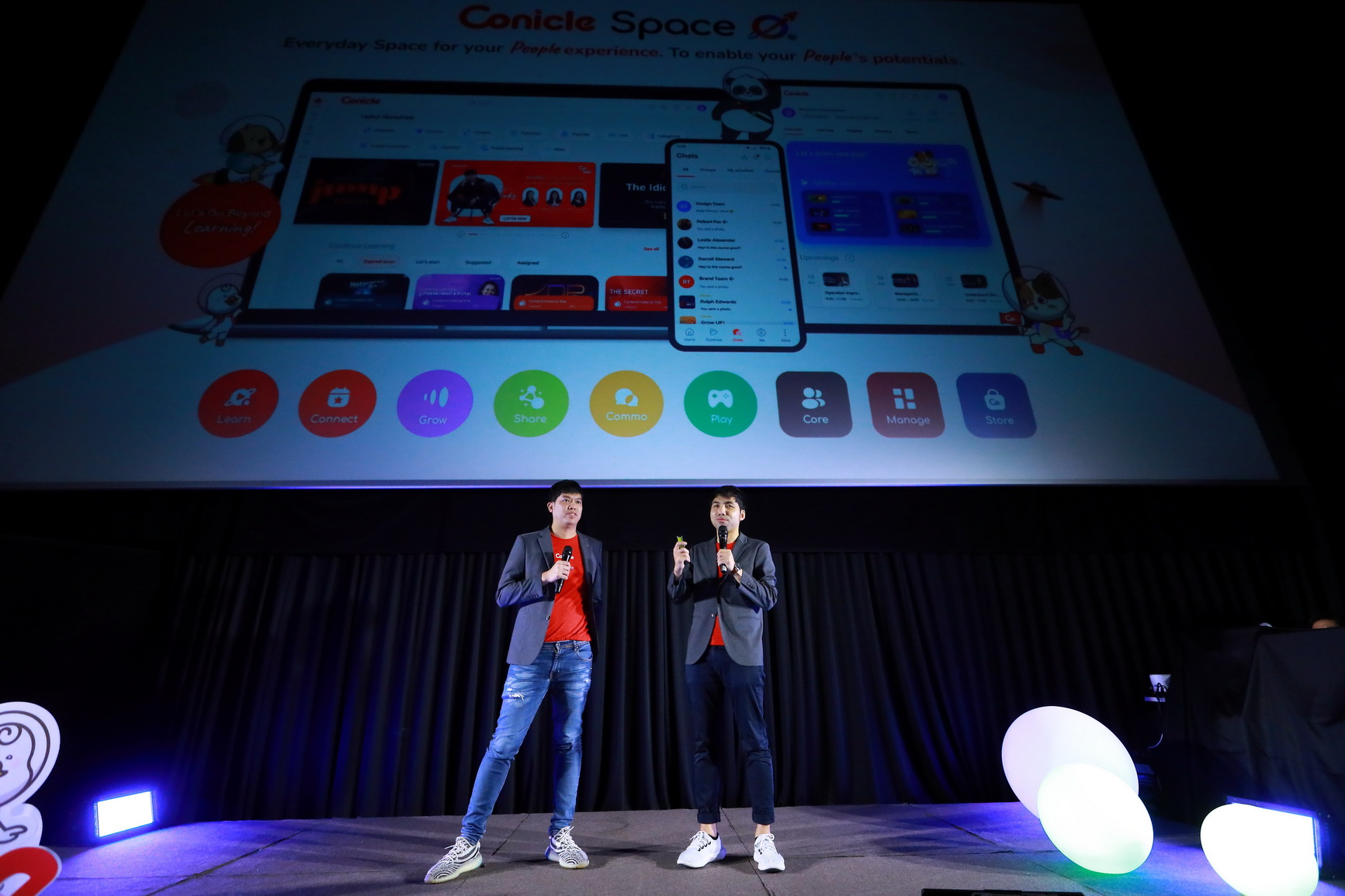 Conicle เปิดตัว ‘Conicle Space’ ยกระดับ Learning Platform ตอบโจทย์การพัฒนาบุคลากรยุค AI Disruption 4 Conicle ยกระดับ Learning Platform ครั้งใหญ่สู่ Beyond Learning เปิดตัว ‘Conicle Space’ แพลตฟอร์ม เวอร์ชัน 5.0 ตอบโจทย์การสร้างประสบการณ์และการพัฒนาบุคลากรในองค์กรยุค AI Disruption และเทรนด์การเรียนรู้ที่เปลี่ยนไป