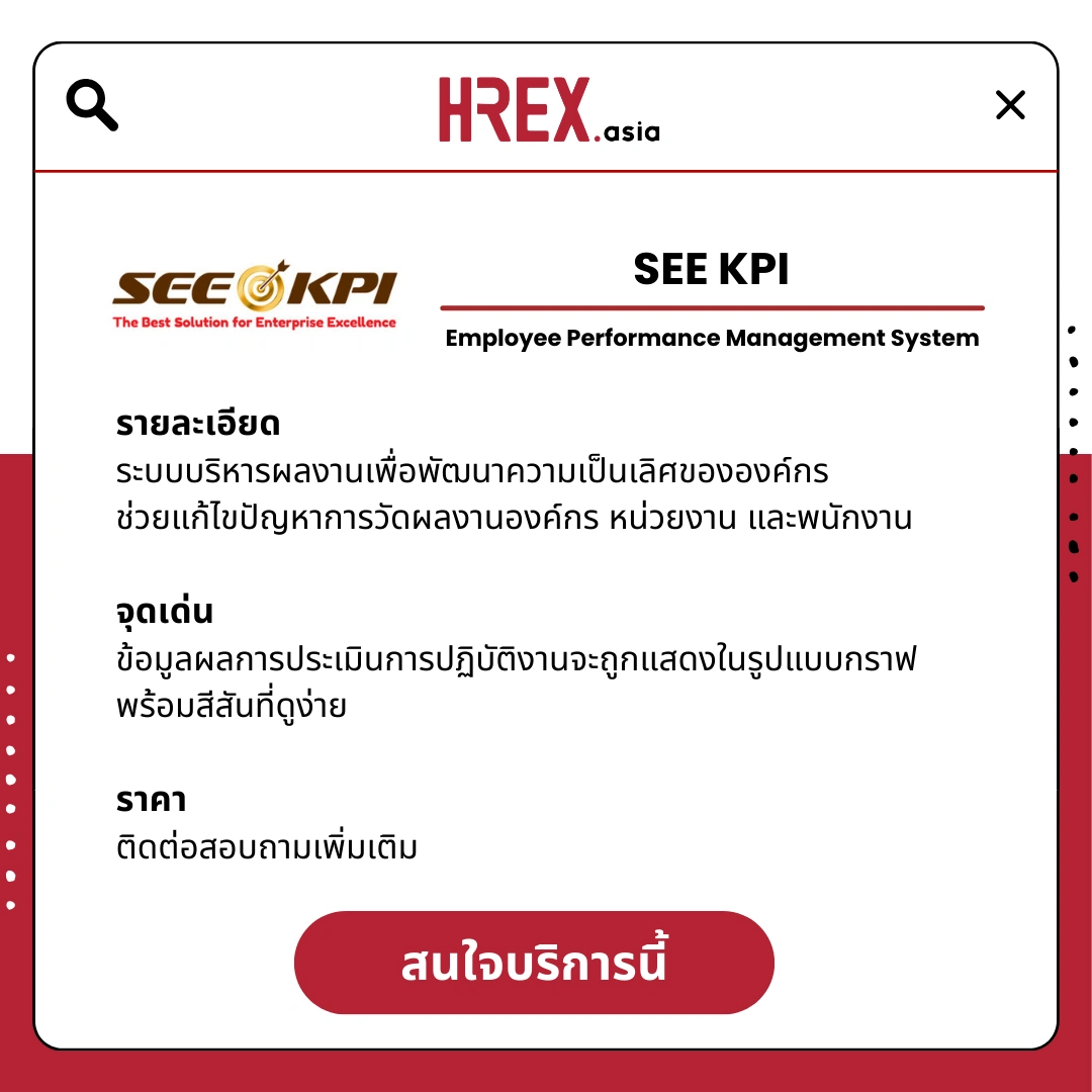 รวม HR Products and Services ใน HREX.asia กว่า 200+ 122 HREX HR Products and Services