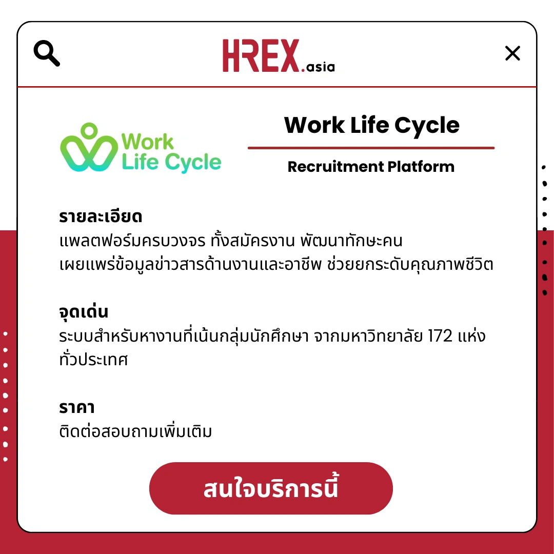 รวม HR Products and Services ใน HREX.asia กว่า 200+ 136 HREX HR Products and Services