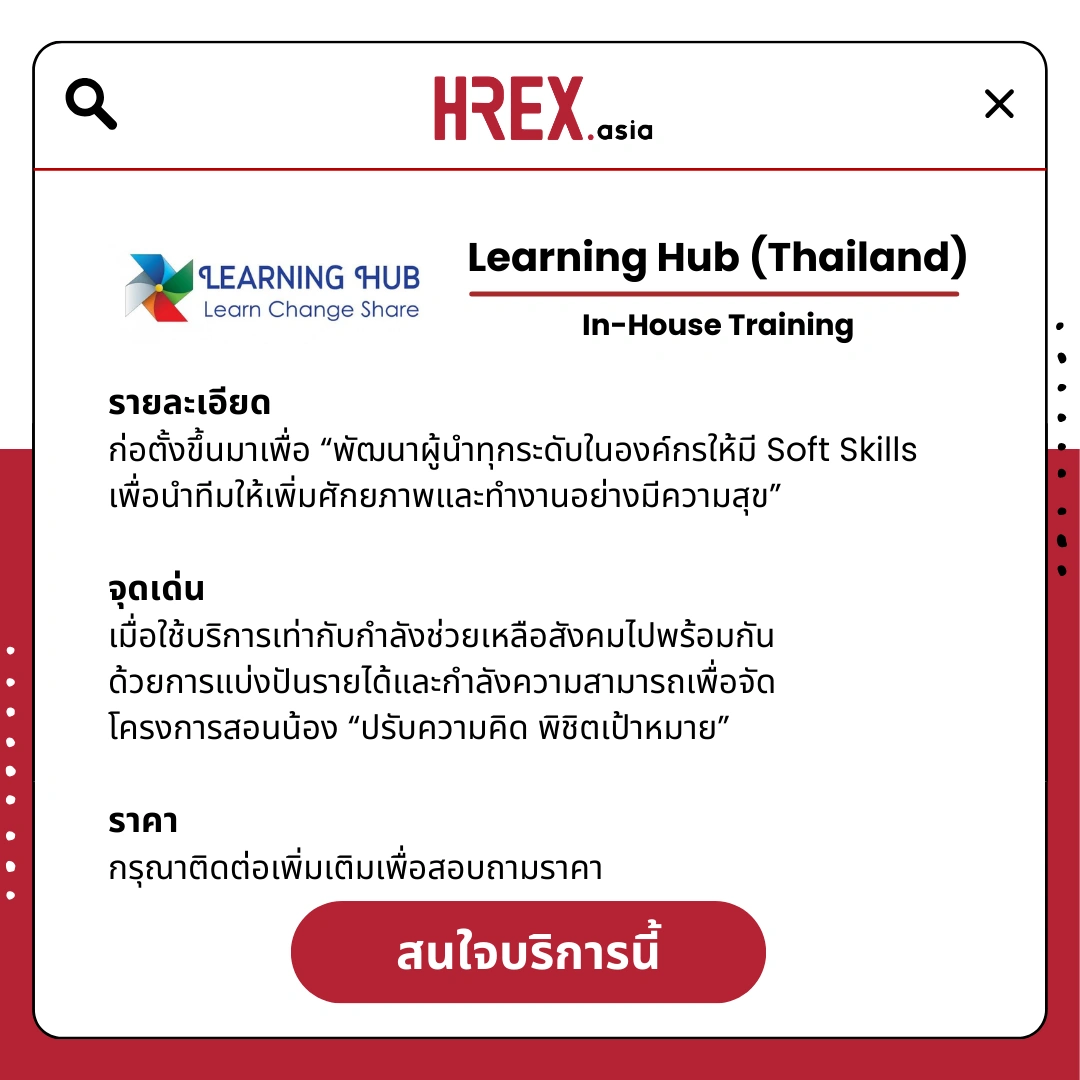 รวม HR Products and Services ใน HREX.asia กว่า 200+ 46 HREX HR Products and Services