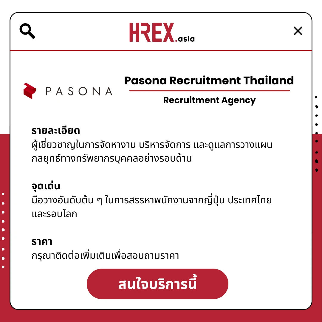 รวม HR Products and Services ใน HREX.asia กว่า 200+ 74 HREX HR Products and Services