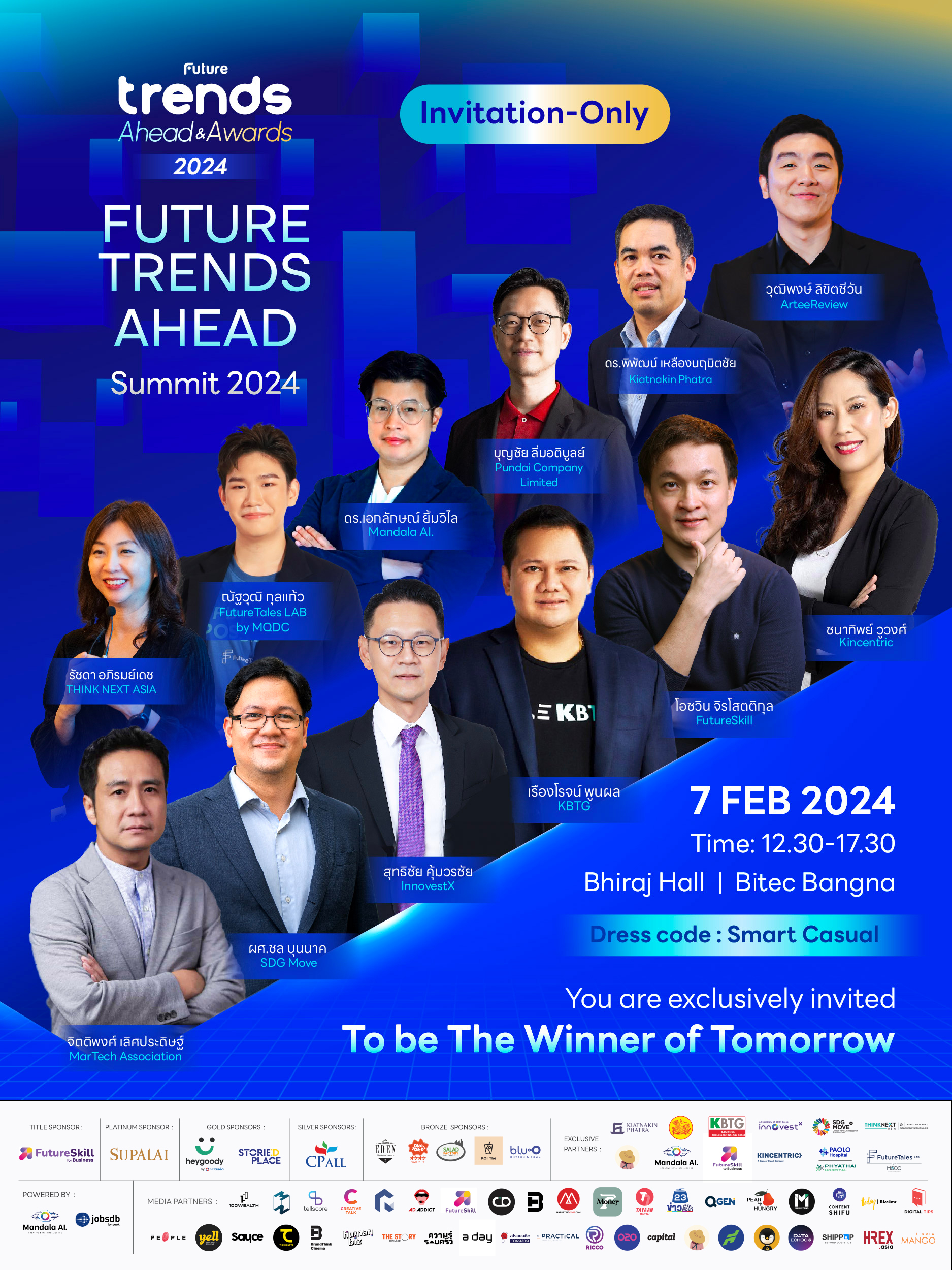 บทสรุปเทรนด์ที่น่าจับตา จากเวที FUTURE TRENDS AHEAD SUMMIT 2024 โอกาสและความท้าทาย ของธุรกิจเพื่อรับมือกับอนาคต 