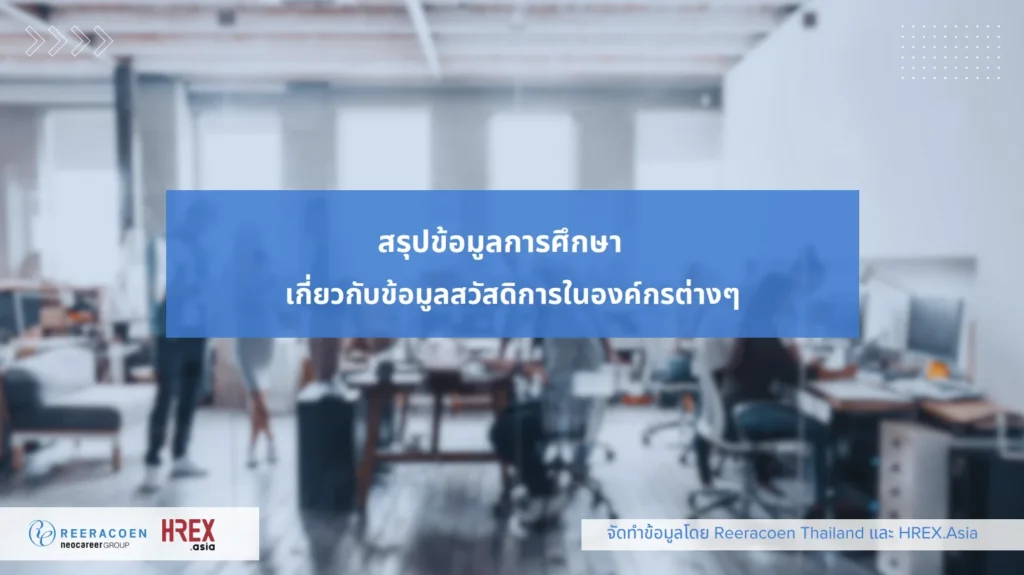 Reeracoen Thailand เผยผลการสำรวจสวัสดิการองค์กร Benefits Survey 2024 Cover