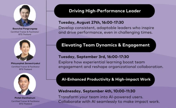 SEAC l BTS āđāļāļīāļāļāļĢāļĩ HR Webinar āđāļĢāđāļāđāļāđāļēāļāđāļāļāļāļīāļāļāļĩāļāđāļ§āļĒ New Way of Team Engagement / āđāļāļīāđāļĄ Productivity āļāđāļ§āļĒ AI āļĨāļāļāļ°āđāļāļĩāļĒāļāļāļĢāļĩ 201 High performance leader (5)