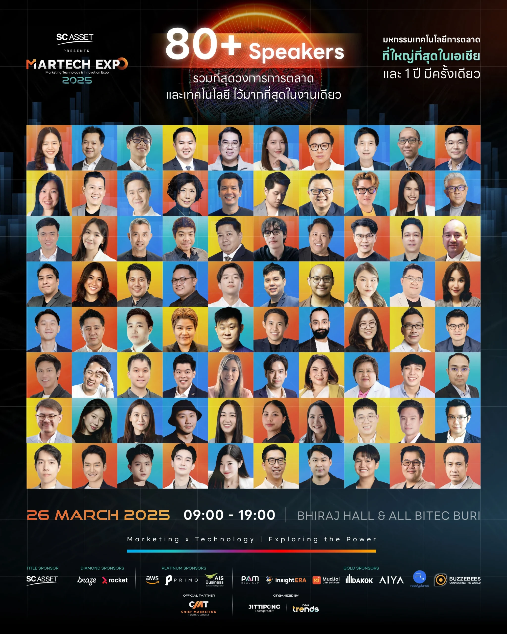 มหกรรมเทคโนโลยีการตลาดที่ใหญ่ที่สุดในเอเชียที่ 1 ปีมีครั้งเดียว! SC ASSET Presents MarTech Expo 2025: Exploring The Power 2 มหกรรมเทคโนโลยีการตลาดที่ใหญ่ที่สุดในเอเชียที่ 1 ปีมีครั้งเดียว! SC ASSET Presents MarTech Expo 2025: Exploring The Power