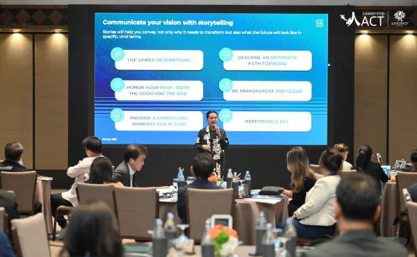 สรุป LeadershipACT: คอร์สสร้างผู้นำไทย สู่มาตรฐานโลก ผ่าน 9 บทเรียนผู้นำแห่งอนาคต 6 สรุป LeadershipACT: คอร์สสร้างผู้นำไทย สู่มาตรฐานโลก ผ่าน 9 บทเรียนผู้นำแห่งอนาคต