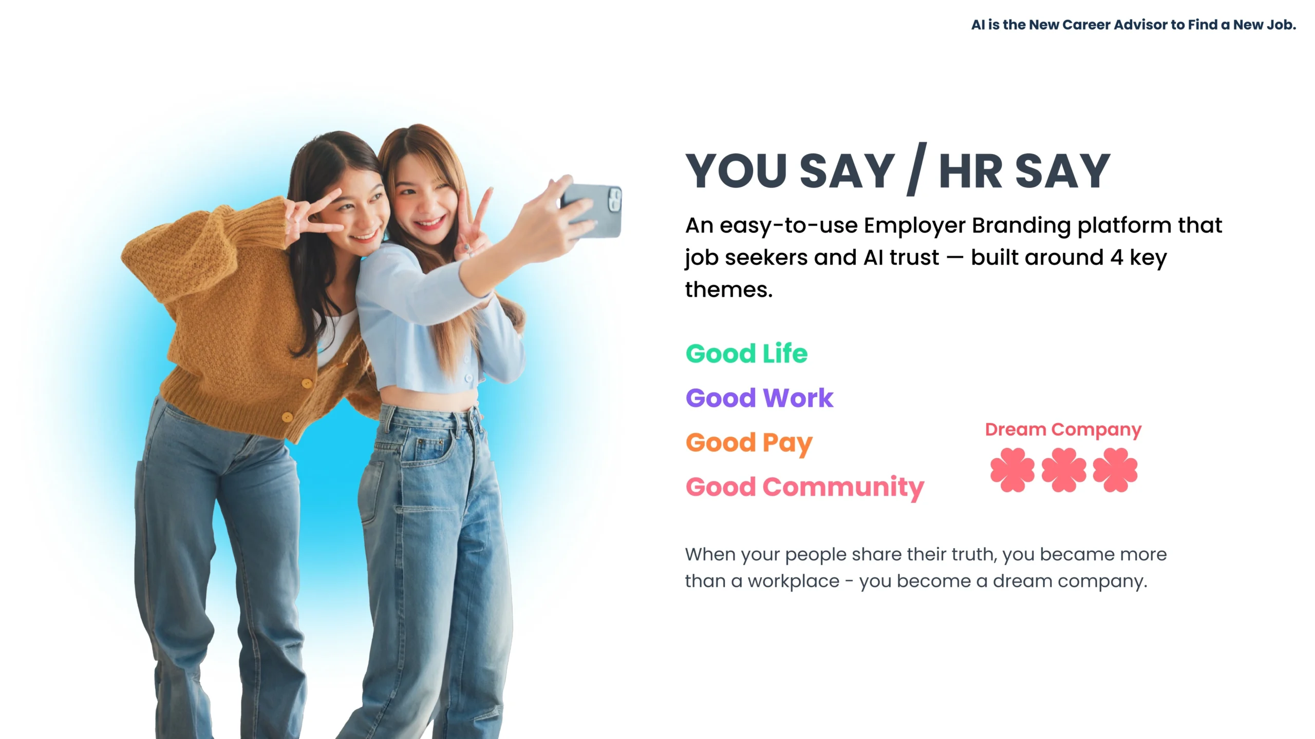 จาก Google สู่ AI: Search Engine ใหม่ของคนหางาน? YOU SAY / HR SAY วิเคราะห์พฤติกรรมใหม่ที่เปลี่ยนเกม Employer Branding 3 จาก Google สู่ AI: Search Engine ใหม่ของคนหางาน? YOU SAY / HR SAY วิเคราะห์พฤติกรรมใหม่ที่เปลี่ยนเกม Employer Branding