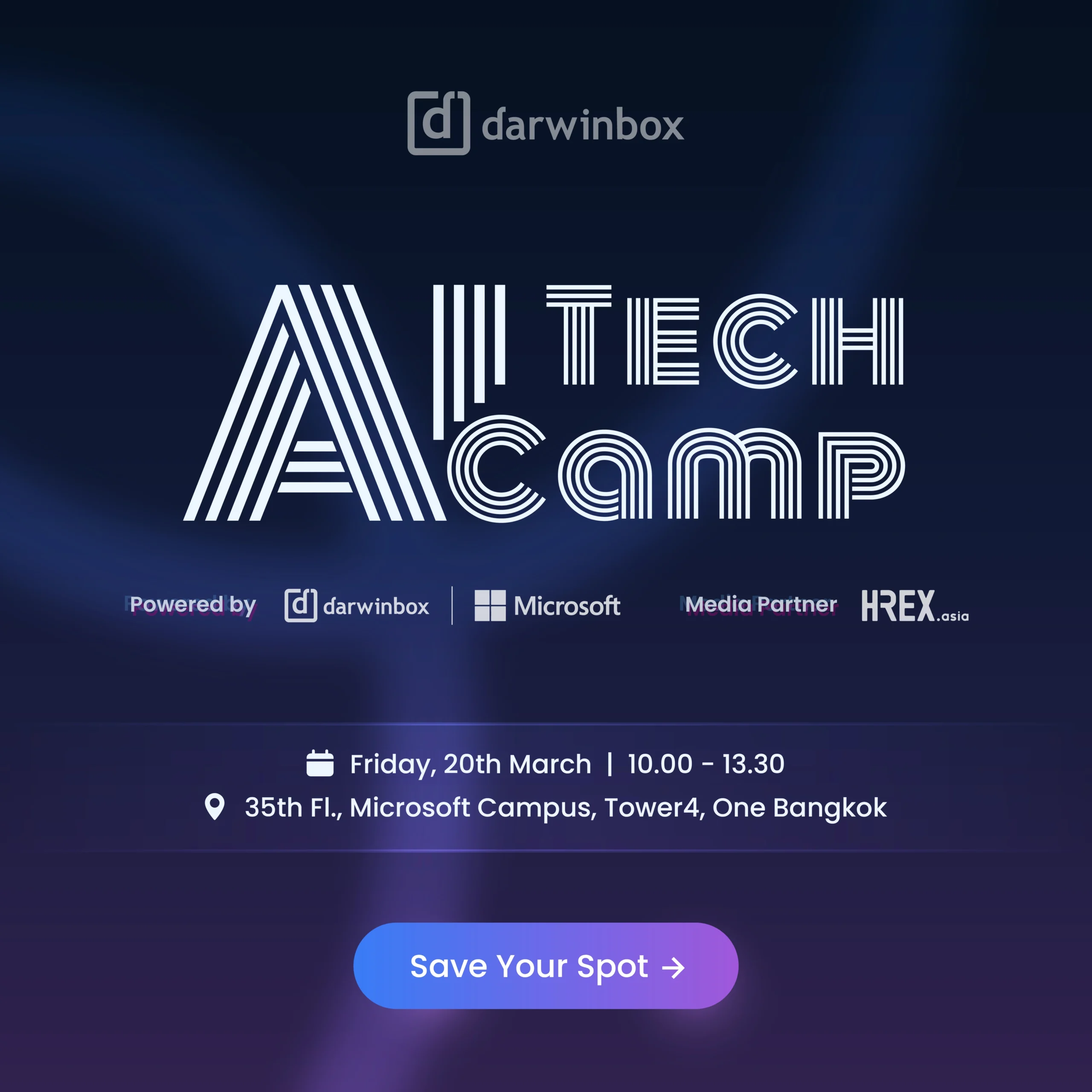 Exclusive AI Workshop | Microsoft × Darwinbox AI Tech Camp