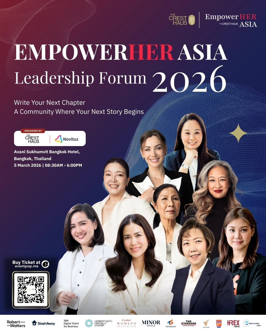 เตรียมพบกับเวทีรวมสุดยอดหญิงเก่ง EmpowerHER Asia Leadership Forum 2026 ต้อนรับวันสตรีสากลปี 2026 1 empowerher-asia-leadership-forum-2026-HREX
