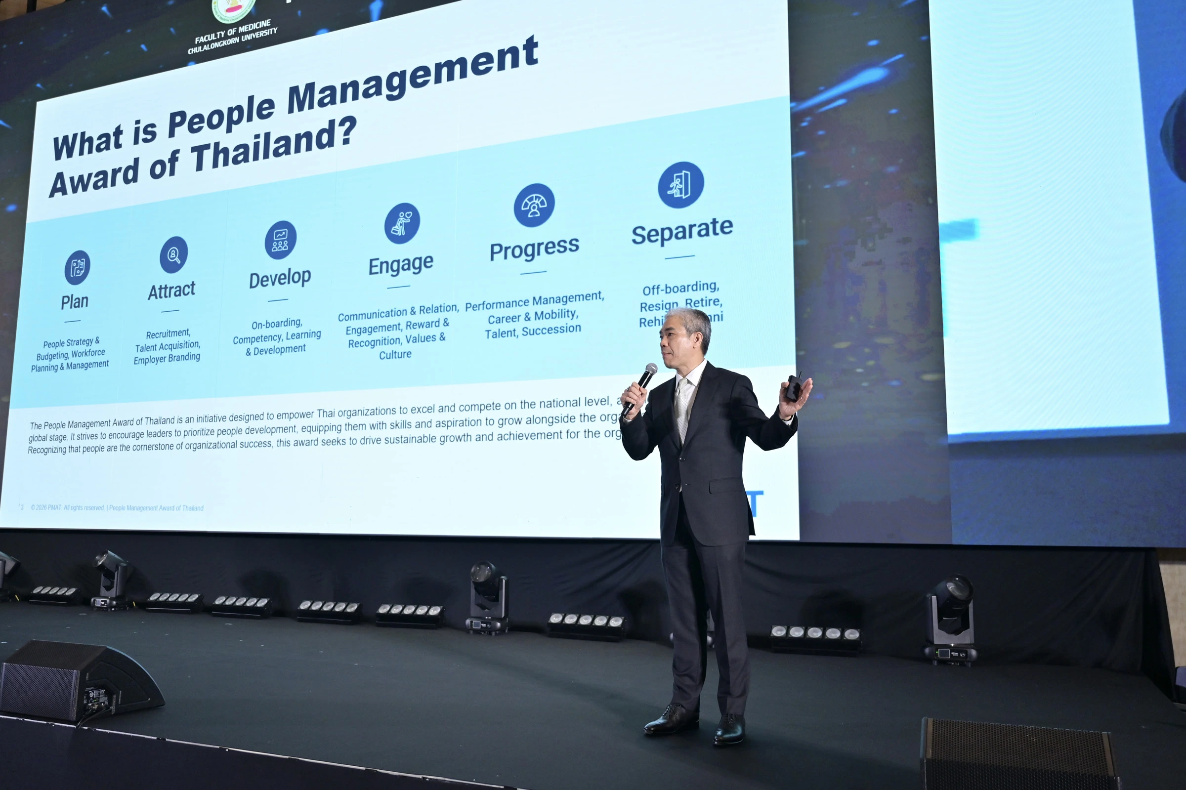PMAT ผนึกกำลัง คณะแพทยศาสตร์ จุฬาฯ และ TLCA มอบรางวัล Thailand People & Well-Being Organizations Awards 2025 3 PMAT Thailand People & Well-Being Organizations Awards 2025
