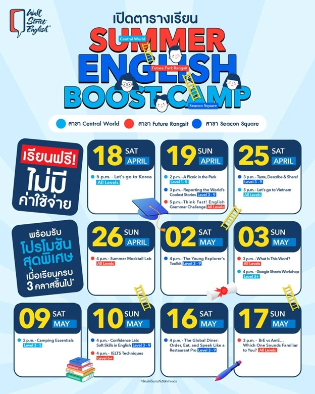 wall-street-english-thailand-summer-english-boost-camp