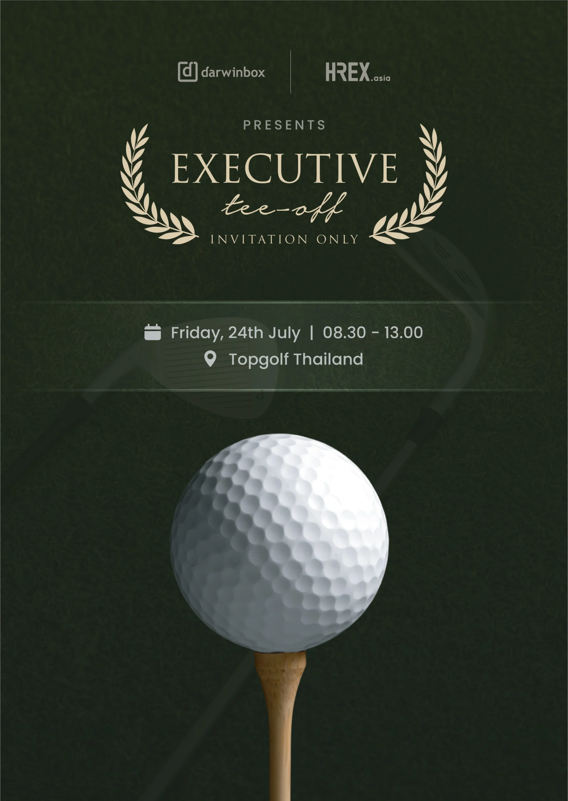 Darwinbox Executive Tee-Off 2026 ชวนผู้บริหารระดับ C-Level ร่วม Networking ผ่านกิจกรรมกอล์ฟ ณ Topgolf Thailand 1 Darwinbox Executive Tee-Off 2026