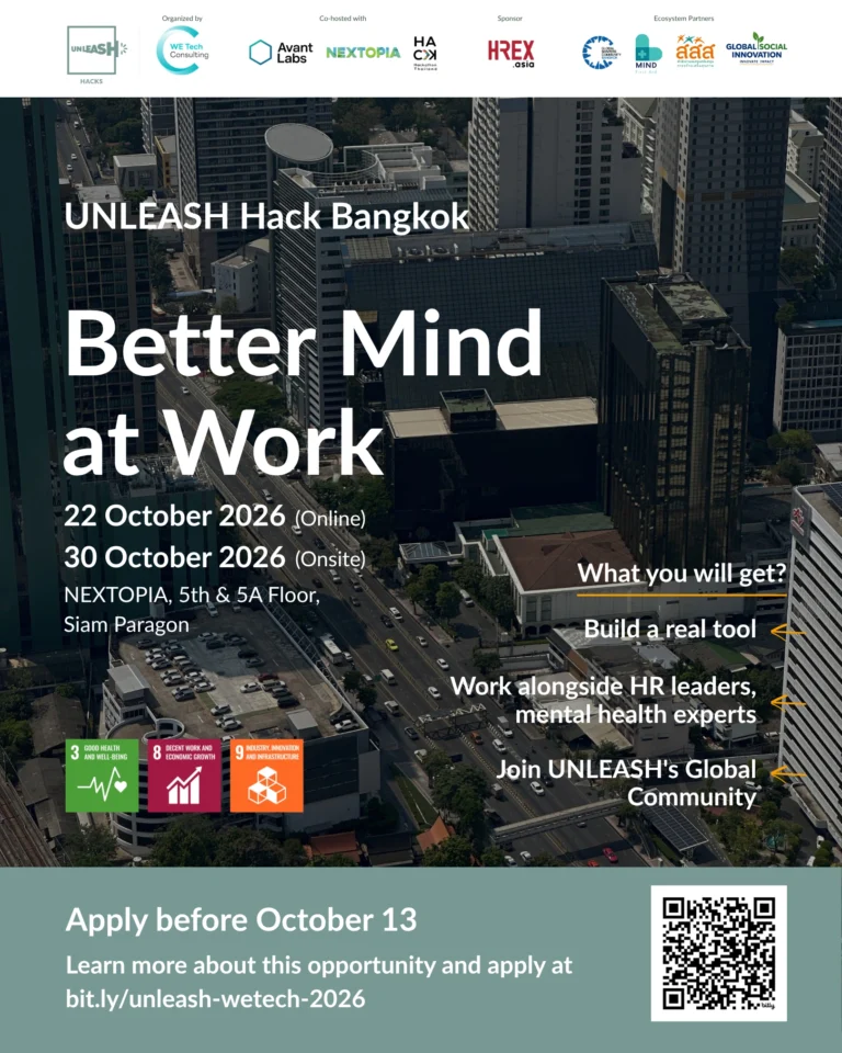 UNLEASH Hack Bangkok: Better Mind at Work