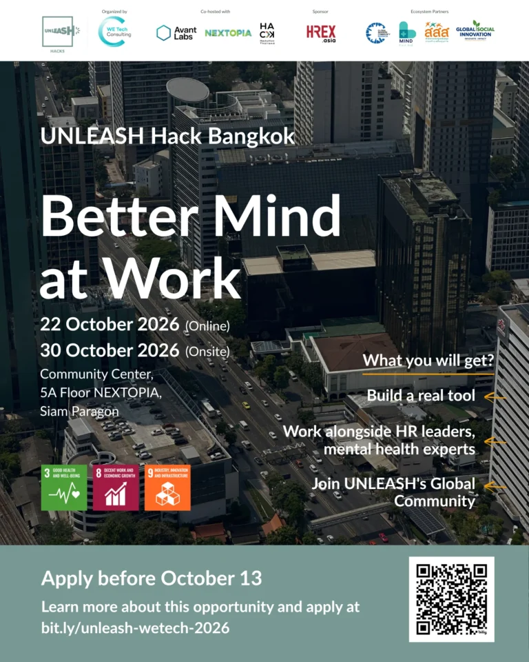 UNLEASH Hack Bangkok: Better Mind at Work