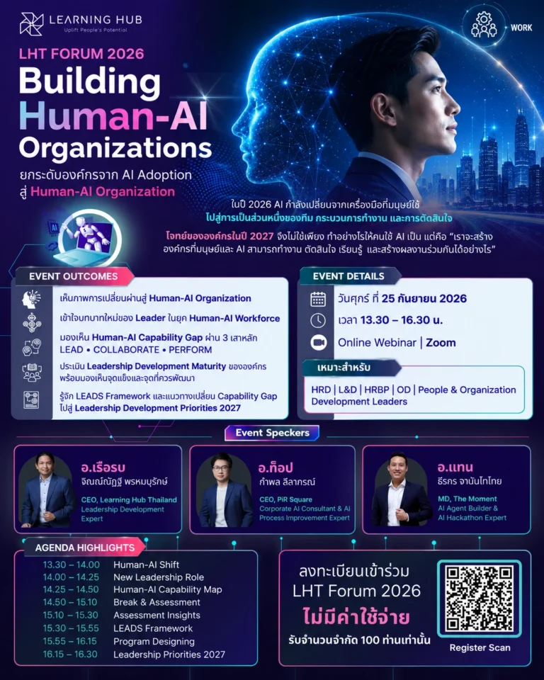 LHT Forum 2026: Building Human-AI Organizations