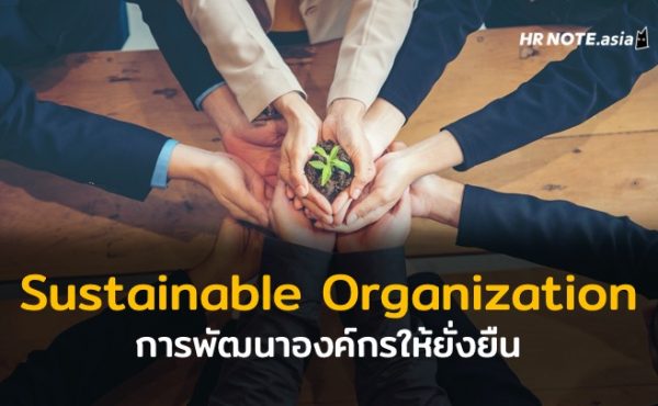 การพัฒนาองค์กรให้ยั่งยืน (Sustainable Organization)
