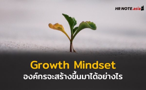 ถ้า Growth Mindset คือกุญแจสู่ความสำเร็จ แล้วองค์กรจะสร้างขึ้นมาได้อย่างไร?