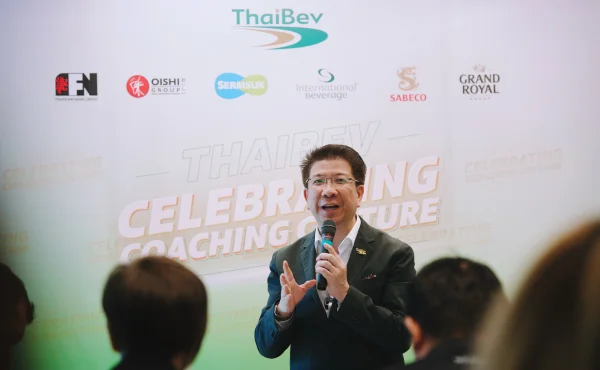 ไทยเบฟ คว้าสุดยอดรางวัลระดับโลก MARSHALL GOLDSMITH OUTSTANDING COACHING LEADER AWARD ครั้งแรกให้ประเทศไทย ตอกย้ำองค์กรแห่งความเป็นเลิศ ด้านการพัฒนาบุคลากร